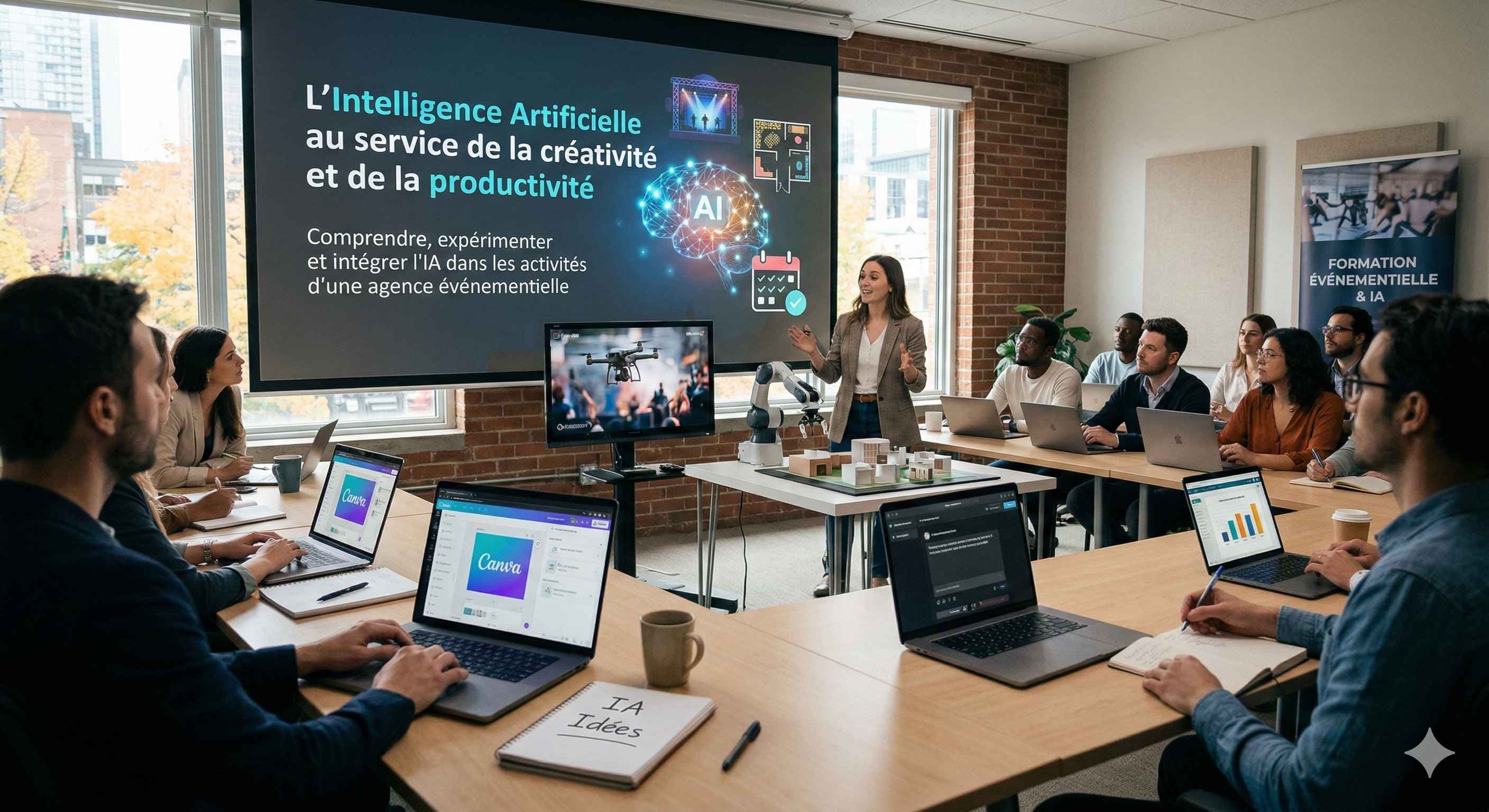 L’Intelligence Artificielle au service de la créativité et de la productivité